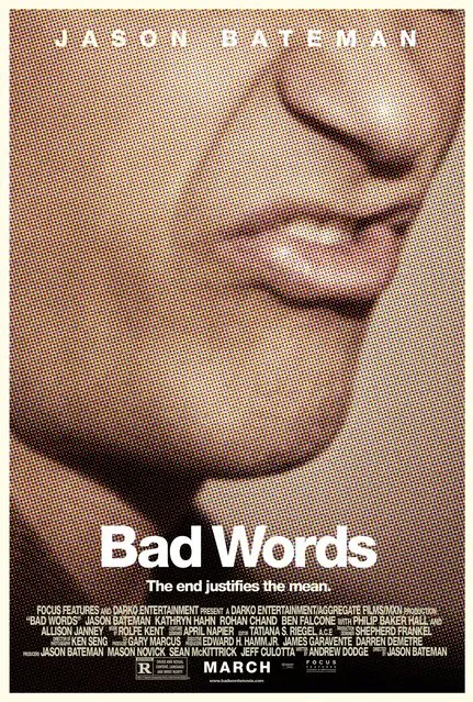 “Bad Words”. A finalist in the category of Theatrical Domestic One-Sheet, designed by P+A, Los Angeles. This year's entries cover advertising campaigns from June 1, 2013 – August 31, 2014. Juries comprised of senior-level creatives in marketing and graphic design will choose from among the finalists announced October 6, 2014. Winners will be announced on October 23, 2014 at the Dolby Theatre in Hollywood, Calif. (Photo by Key Art Awards 2014)