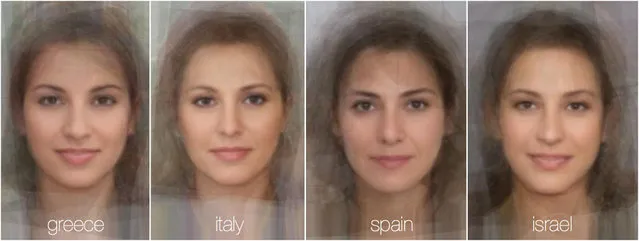 World of Averages: Typical Female Faces