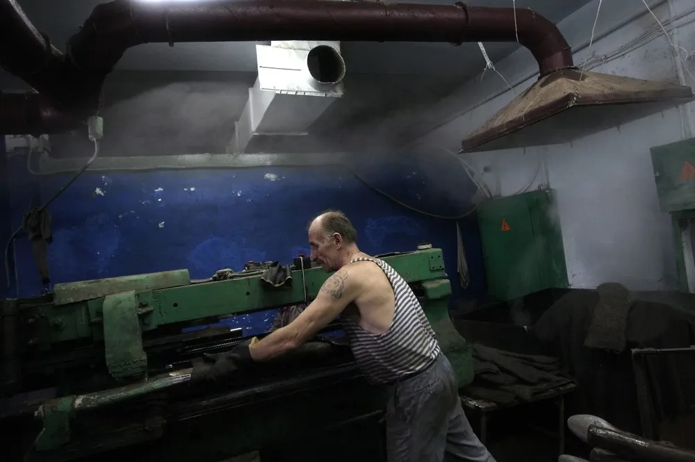 Felt Boot Factory in Belarus