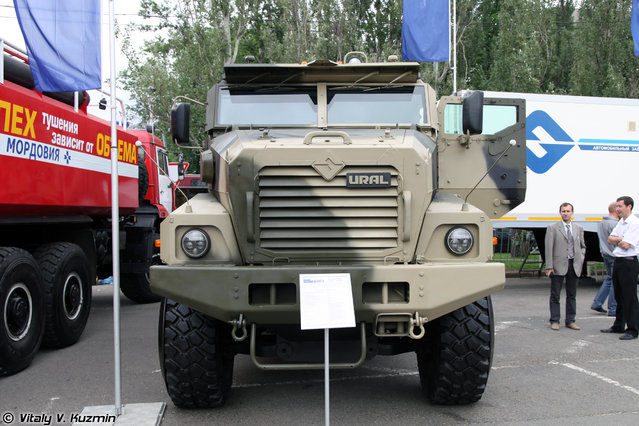 Ural-63099 armored vehicle