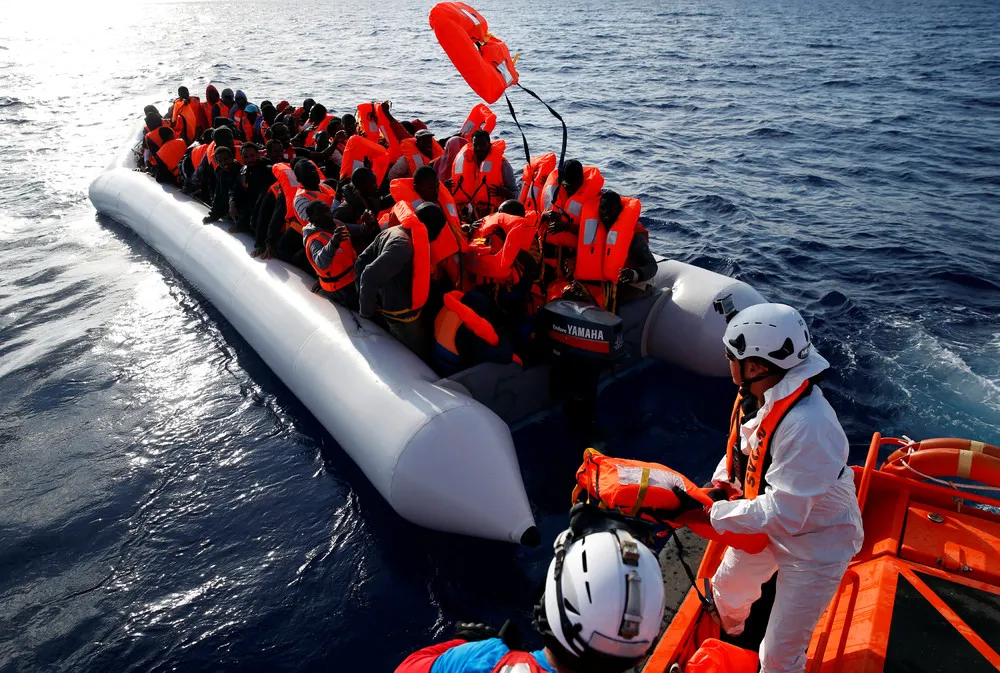 Rescue in the Mediterranean Sea