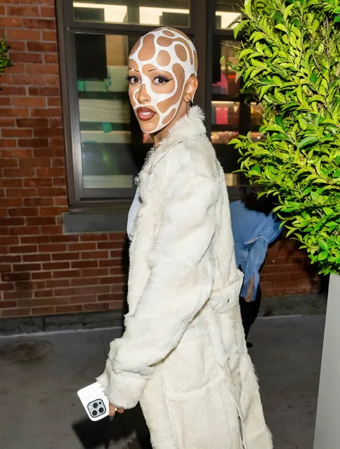 American rapper Doja Cat is seen arriving to VOGUE World: New York during September 2022 New York Fashion Week on September 12, 2022 in New York City. (Photo by Gilbert Carrasquillo/GC Images)