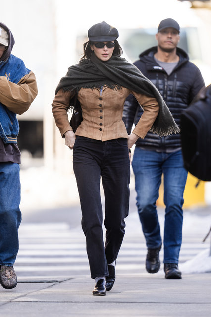 American model Kendall Jenner is seen in Greenwich Village on February 10, 2025 in New York City. (Photo by TheStewartofNY/GC Images)