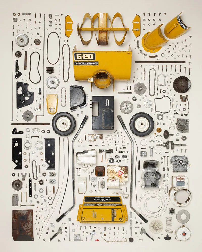 Deconstructed Objects by Todd McLellan