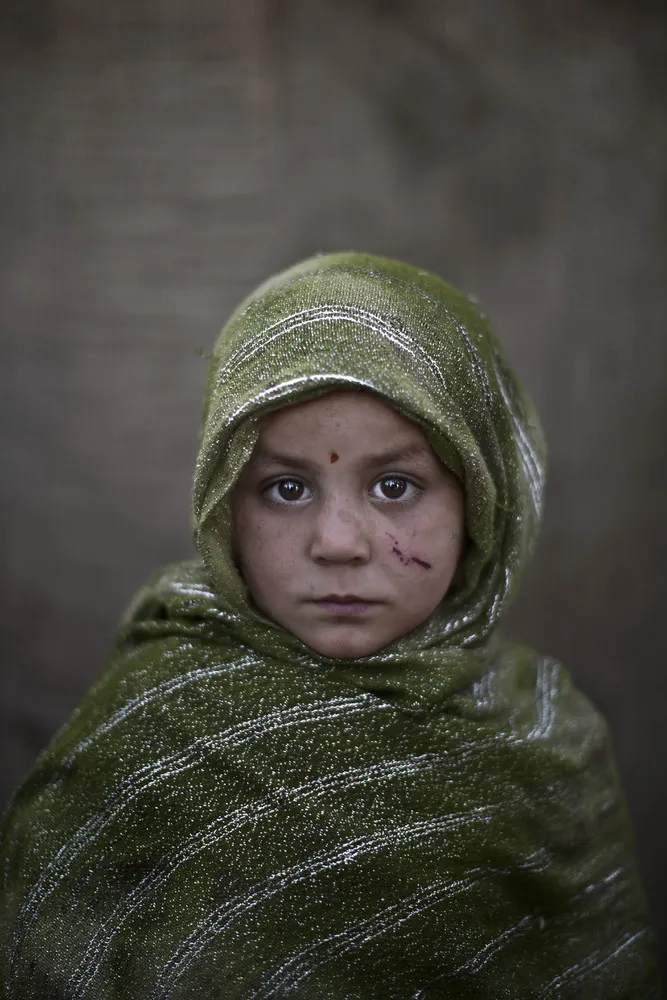 Afghan Refugee Children Portraits by Muhammed Muheisen
