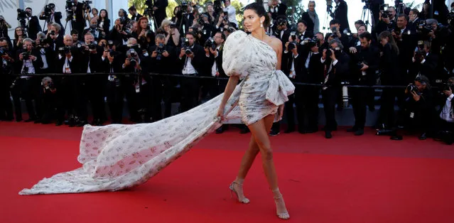 Model Kendall Jenner attends the “120 Battements Par Minutes (120 Beats Per Minute)” screening during the 70th annual Cannes Film Festival at Palais des Festivals on May 20, 2017 in Cannes, France. (Photo by Regis Duvignau/Reuters)