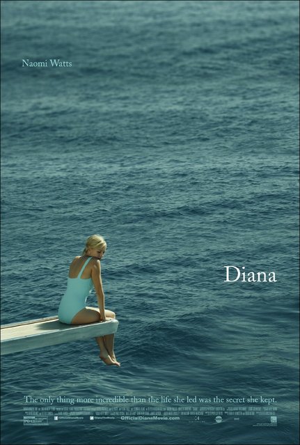The image for the one-sheet of the biofilm “Diana”, showing Naomi Watts perched on a yacht's diving board, mimicked a famous paparazzi photo of a solitary Princess Di on Mohamed Al Fayed's yacht in Portofino in August 1997, shortly before her death. Category: Theatrical Domestic One-Sheet. Design firm: Concept Arts Inc., Hollywood. (Photo by Key Art Awards 2014)