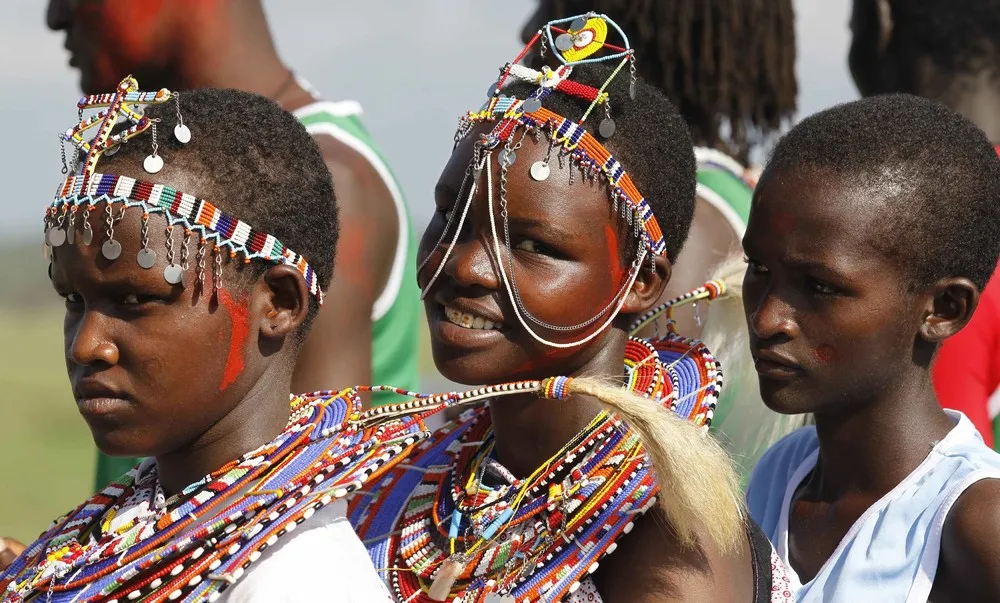 Kenya's Maasai Compete in Athletics
