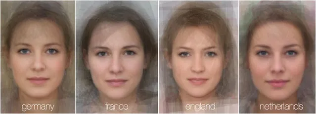 World of Averages: Typical Female Faces