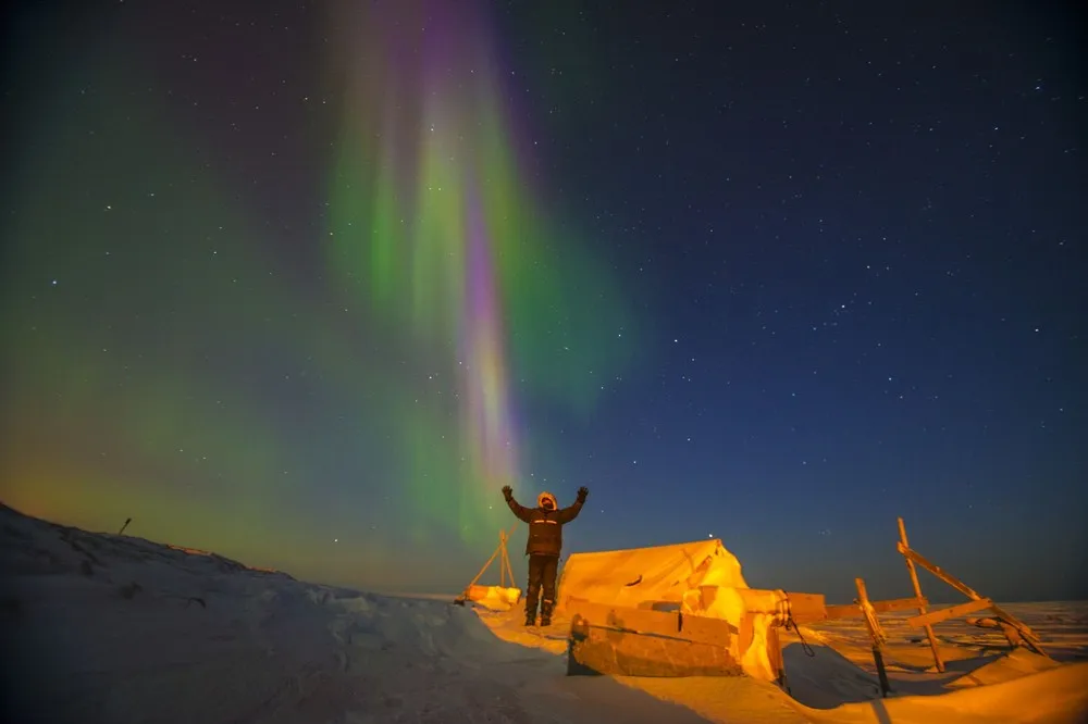 Incredible Auroras Form in Alaska