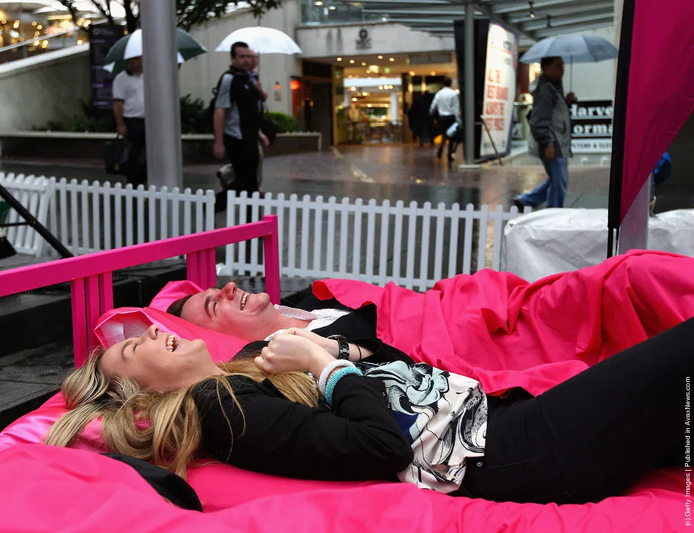 Sydney Attempts Breakfast In Bed World Record