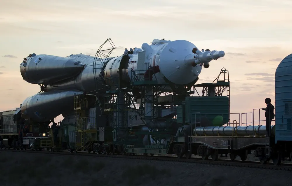Soyuz TMA-18M Spacecraft Preparing to Start