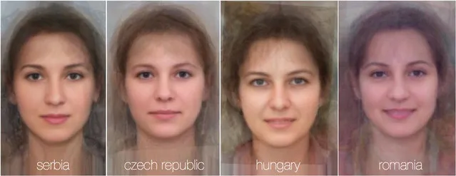 World of Averages: Typical Female Faces