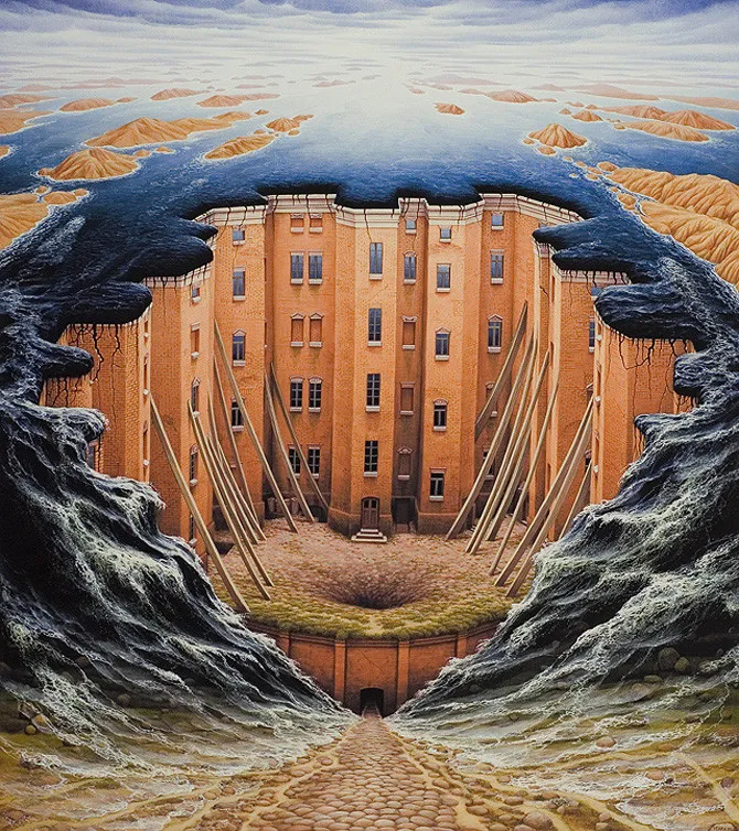 Surreal Paintings by Jacek Yerka