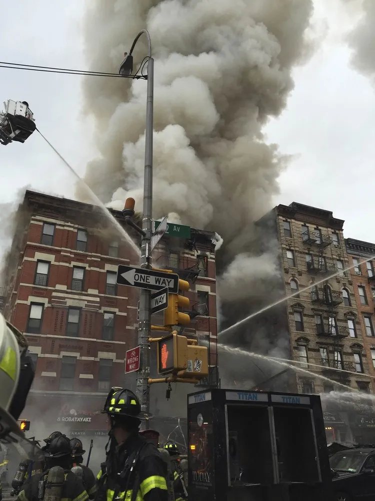Building Collapse in New York City’s East Village