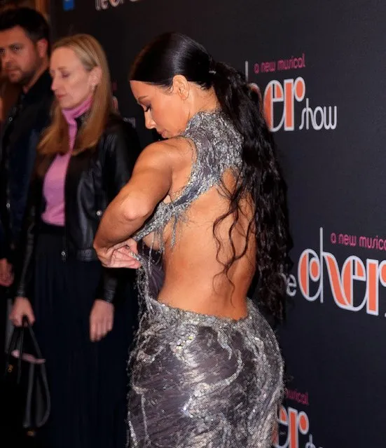 Kim Kardashian West attends the opening night of the new musical “The Cher Show” on Broadway at Neil Simon Theatre on December 03, 2018 in New York City. (Photo by Splash News and Pictures)