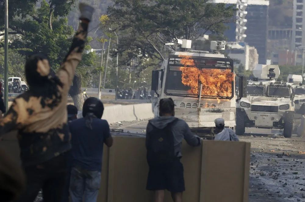 Second Day of Venezuelan Protests
