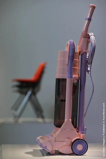A 'G-Force' Vacuum cleaner designed by James Dyson is display at the Victoria and Albert museums' new major exhibition