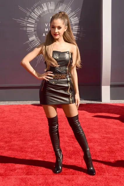 Actress/singer Ariana Grande attends the 2014 MTV Video Music Awards at The Forum on August 24, 2014 in Inglewood, California. (Photo by Jason Merritt/Getty Images for MTV)