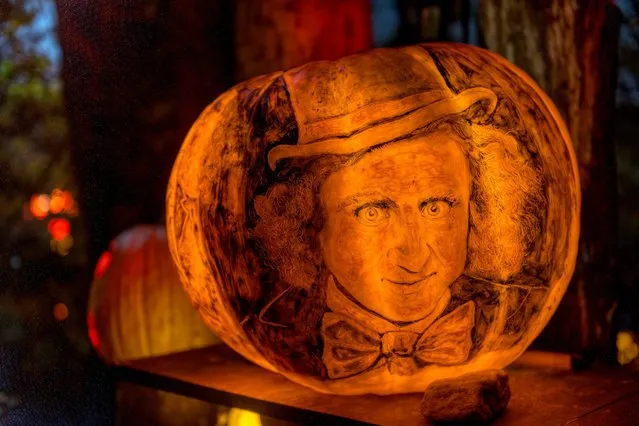 “Gene Wilder as Willy Wonka”. (Photo by Frank C. Grace/Courtesy Jack-O-Lantern Spectacular)