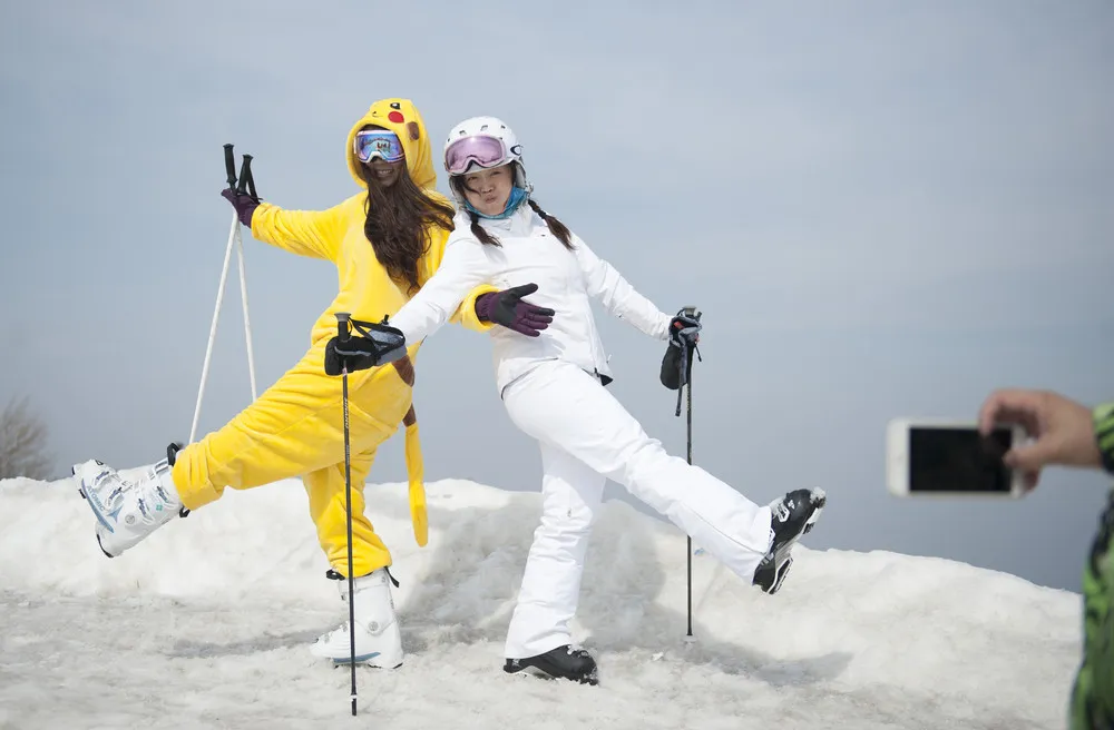 Skiing Carnival in China