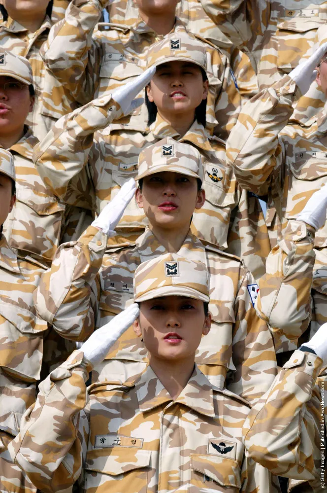 South Korean Female Soldiers