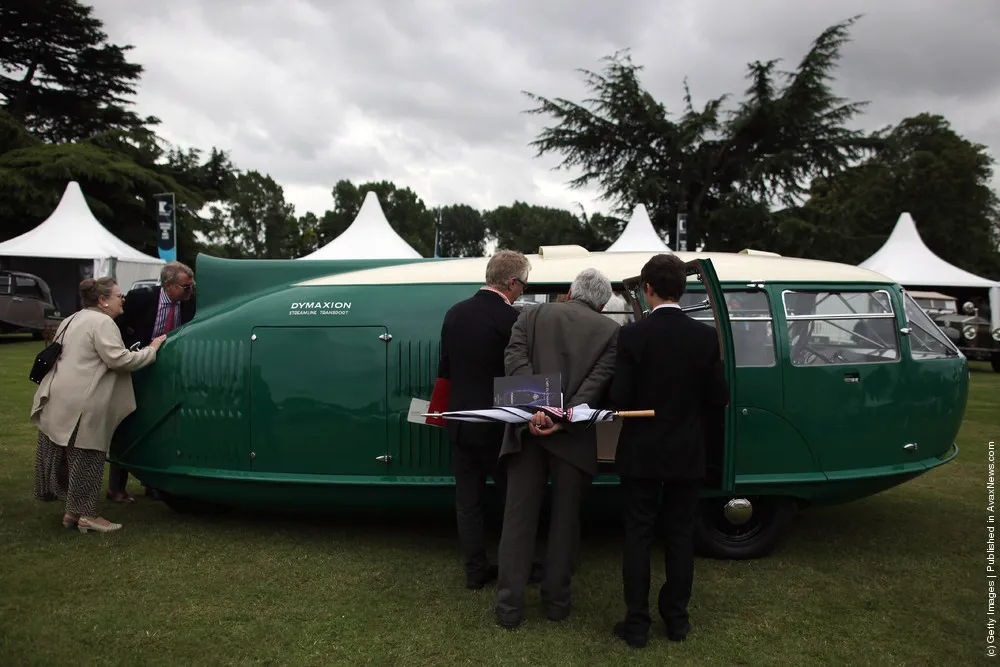 The World's Finest And Most Expensive Cars Are Showcased At The Salon Prive Garden Party