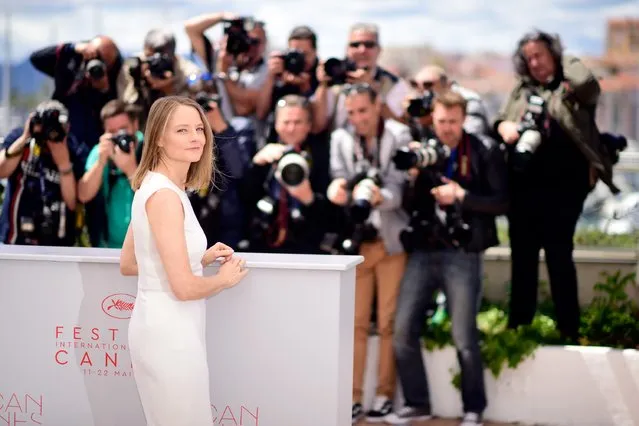 Director Jodie Foster attends the “Money Monster” Photocall during the 69th annual Cannes Film Festival on May 12, 2016 in Cannes, France. (Photo by Clemens Bilan/Getty Images)