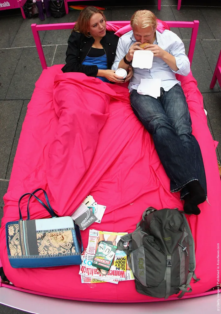 Sydney Attempts Breakfast In Bed World Record