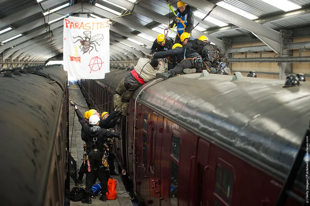 The British Transport Police Prepare for the Olympics With Rail Exercise