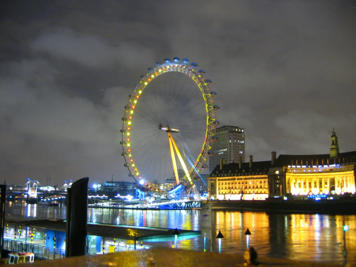 The London Eye Giant Ferris Wheel