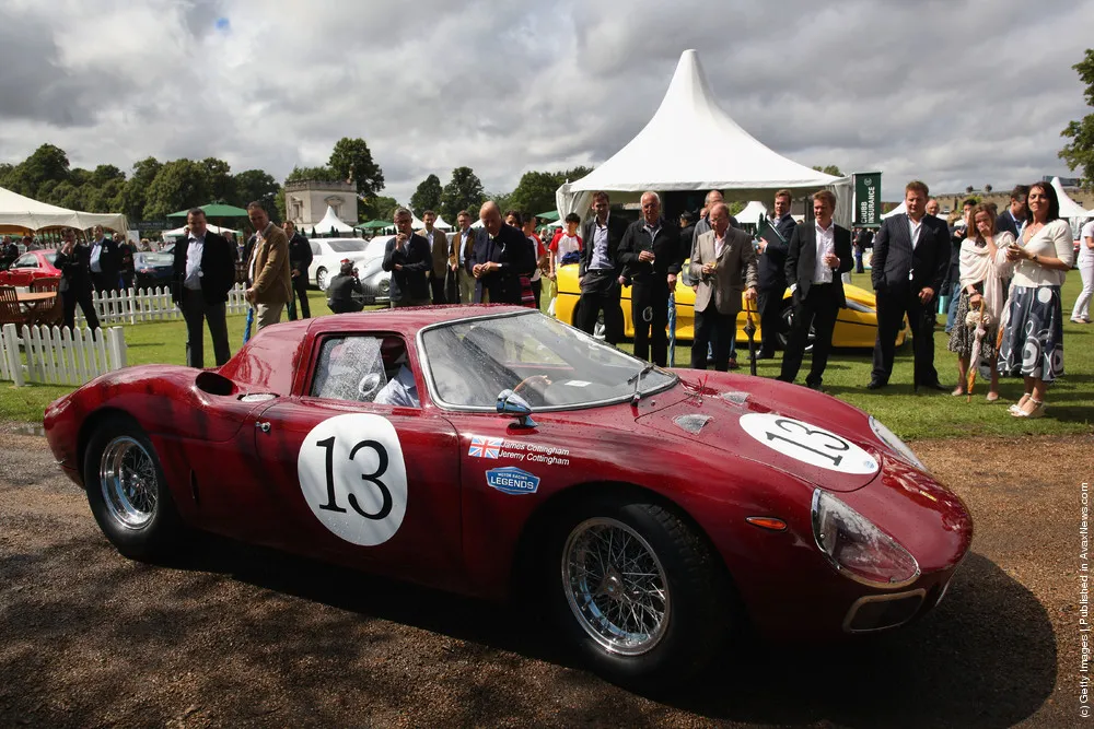 The World's Finest And Most Expensive Cars Are Showcased At The Salon Prive Garden Party