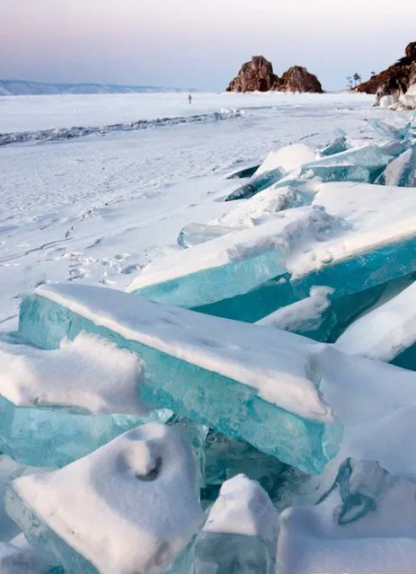 The Turquoise Ice Lake Baikal