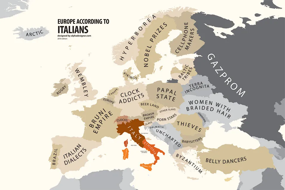 Mapping Stereotypes by Alphadesigner