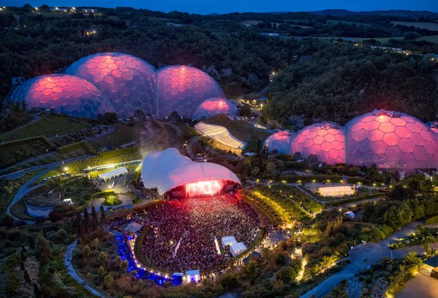 The Deftones, an American alternative metal band, play to a sell-out crowd at the Eden Project in St Austell, Cornwall, UK on June 27, 2025. (Photo by Chris Gorman/Big Ladder)