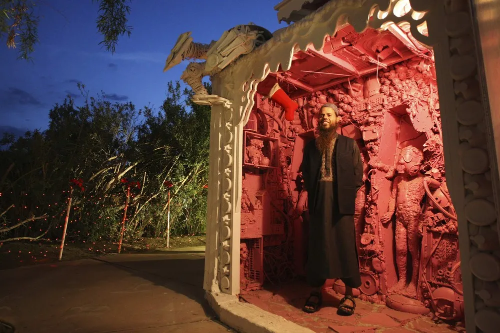 Crazy Robolights Art Installation in California