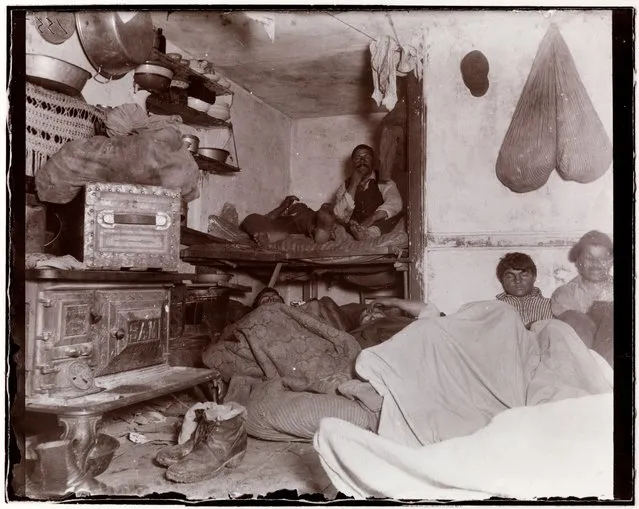 Five Cents a Spot, c 1890. (Photo by Jacob A. Riis/Museum of the City of New York, Gift of Roger William Riis)