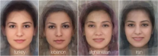 World of Averages: Typical Female Faces