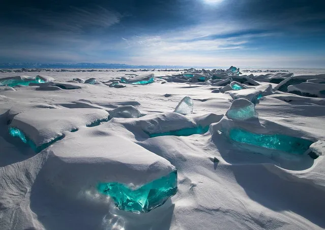 The Turquoise Ice Lake Baikal