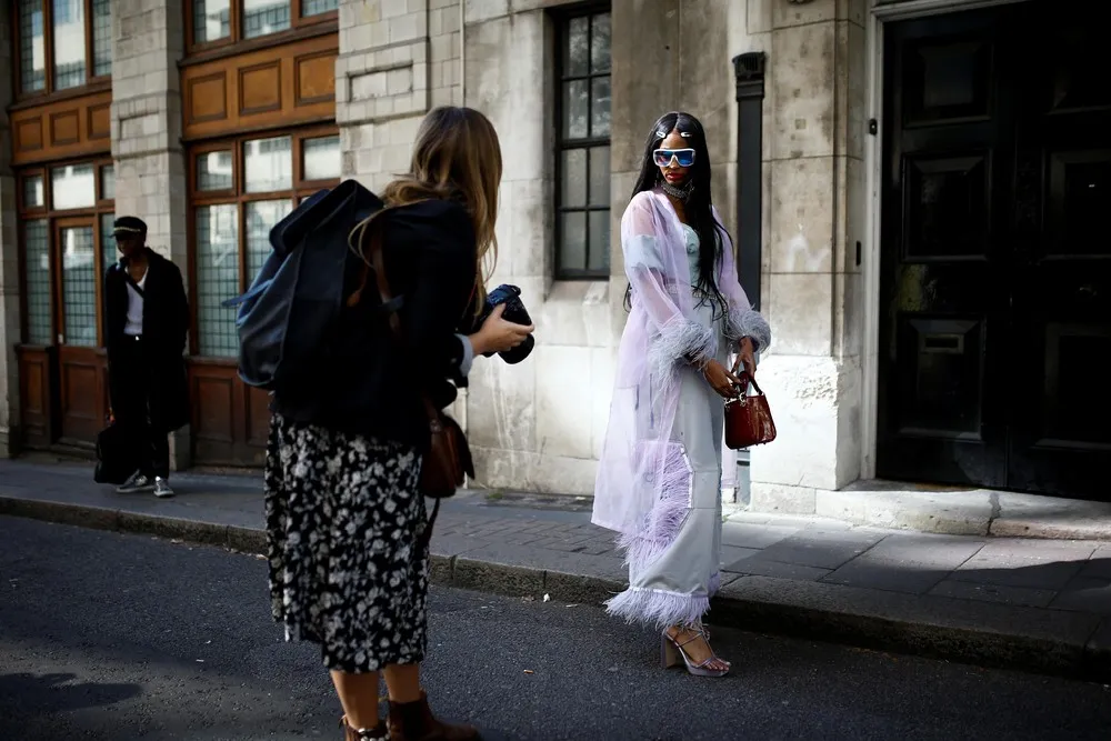 Street Style at London Fashion Week 2019