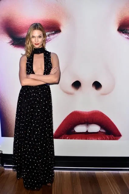Karlie Kloss attends the L'Oreal Paris Blue Obsession Party at the annual 69th Cannes Film Festival at Hotel Martinez on May 18, 2016 in Cannes, France. (Photo by Pascal Le Segretain/Getty Images)