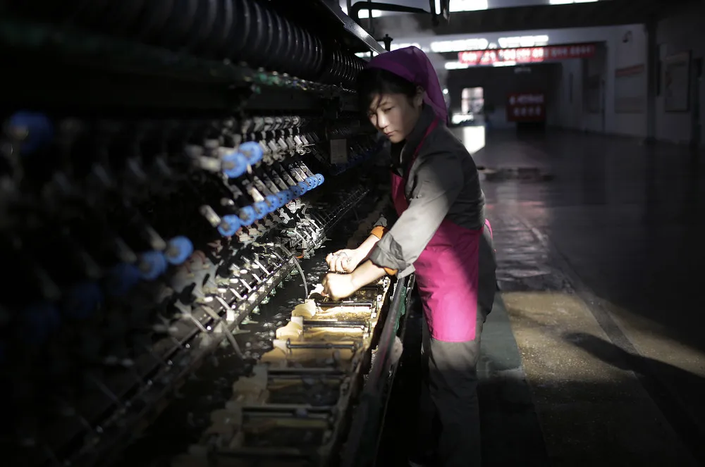 Inside a North Korean Factory