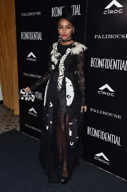 Singer/actress Janelle Monae attends Los Angeles Confidential Magazine and CIROC Ultra-Premium Vodka celebrate the Spring Oscars issue with Janelle Monae at Palihouse West Hollywood on February 22, 2017 in West Hollywood, California. (Photo by Alberto E. Rodriguez/Getty Images)