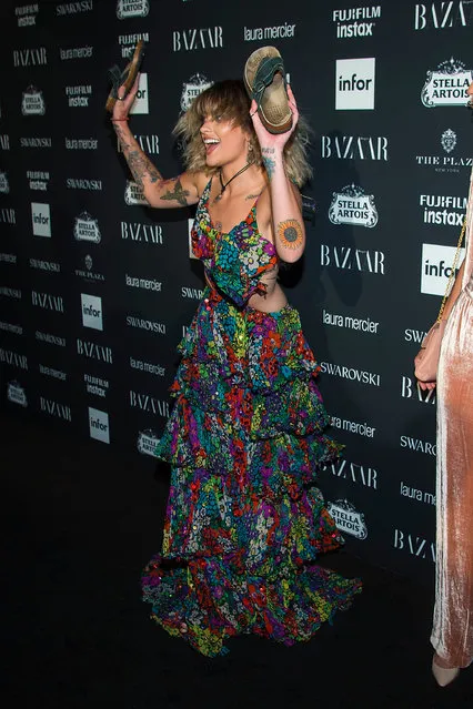 Paris Jackson attends 2017 Harper's Bazaar Icons at The Plaza Hotel on September 8, 2017 in New York City. (Photo by Michael Stewart/Getty Images)