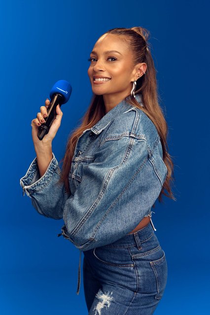 Former Mis-Teeq MC, English singer, rapper, dancer and television personality Alesha Dixon on January 30, 2025 returns to the mic to announce Amazon’s fastest ever delivery speeds for Prime members globally in 2024. (Photo by Mikael Buck/Amazon Prime)