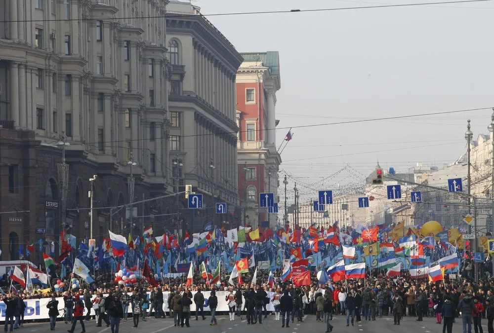 National Unity Day in Moscow