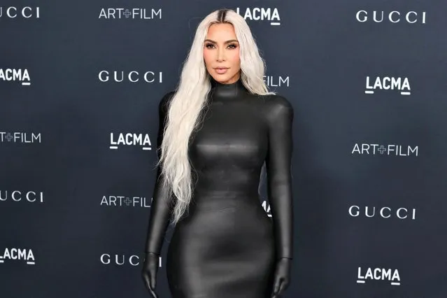 American media personality Kim Kardashian arrives at the LACMA Art+Film Gala on Saturday, November 5, 2022, at the Los Angeles County Museum of Art in Los Angeles. (Photo by David Swanson/Reuters)