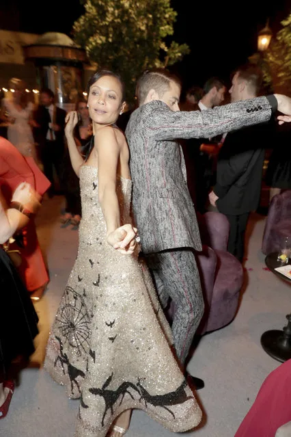 Thandie Newton and Rami Malek seen at People and EIF's Annual Screen Actors Guild Awards Gala on Sunday, January 29, 2017, in Los Angeles. (Photo by Eric Charbonneau/Invision for People Magazine/AP Images)