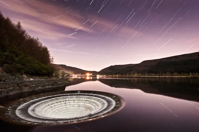 Ladybower Reservoir In Derbyshire England