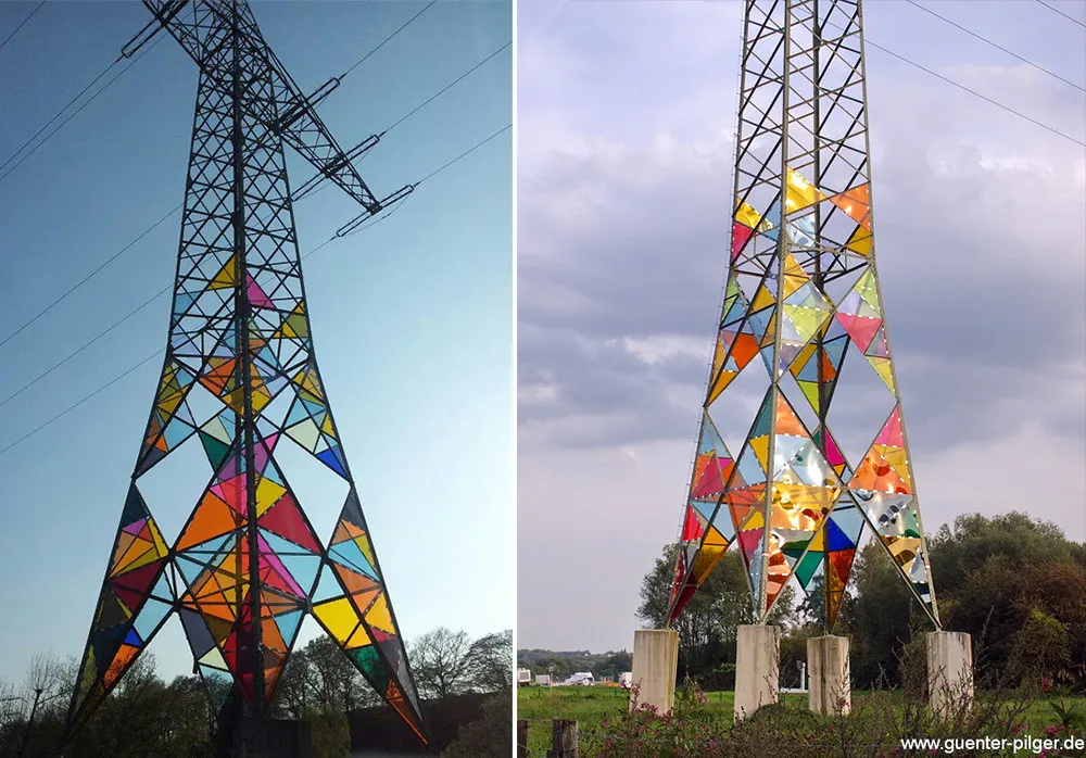 Art Students Transform Ugly Electrical Towers